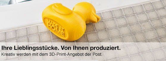 postshop.ch steigt beim 3D-Drucken ein
